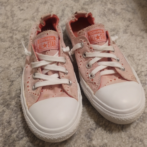 Converse Shoes - Converse All Star Shoreline Eyelet in pink